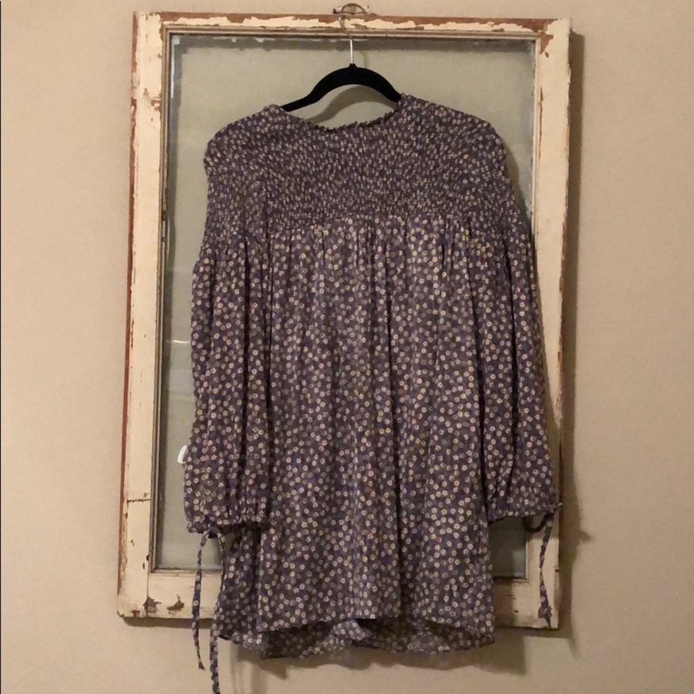 ONLY WORN ONCE! ZARA blue play suit